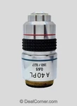 Olympus A40PL 40X Microscope Objective, Nice. Fixed Price $250.00.