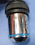 Wild Heerbrugg Objective Fluotar 10X Swiss Microscope Optics. Fixed Price $125.00.