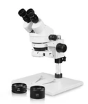 Vision 3.5X-90X Binocular Zoom Stereo MICROSCOPE,144-LED Ring Light,pillar Stand. Fixed Price $459.00.