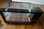 Sanplatec Dry Keeper Horizontal Desiccator L21" X W12 11" Bqn. Fixed Price $185.00.