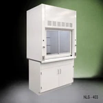 4' Laboratory Bench Fume Hood General Storage Cabinets /chemical Safety E2-322. Fixed Price $6950.00.