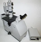Zeiss 47 17 03 Im Inverted Microscope 5 Objectives Lift Off Stage Transformer. Fixed Price $755.00.