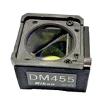 Nikon Dm 455 Dichroic Only Fluorescence Filter Cube 18MM For Finite Microscopes. Fixed Price $99.00.