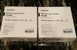 Boxes Of Mckesson 16-7131 25MM 75MM 1MM Microscope Slides Plain QTY=72/BOX. Fixed Price $22.00.