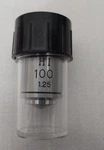 Tiyoda Microscope Objective Lens, Hi Plan 100/1.25. Fixed Price $74.95.