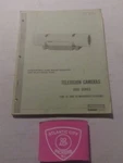 Cohu Electronics Inc Television Cameras 2000 Series Operation & Maintenance Inst. Fixed Price $22.08.