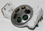 Leica Dm-irbe 6 Position Objective Turret / Nosepiece Motorized For M25 Lenses +. Fixed Price $280.00.