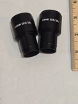 Set Of 2 Olympus Cwhk 10X/18 Microscope Eyepieces. Fixed Price $43.99.