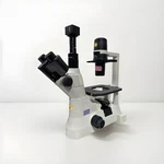 Nikon Eclipse TS100F Inverted Microscope, Amscope MD800E, Optem Coupler. Fixed Price $629.99.