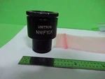 Microscope Part Eyepiece Unitron NWF10X Optics As Is BIN#W1-12. Fixed Price $29.00.