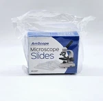 Amscope Pre-cleaned Blank Glass Microscope Slides #BS-50P 1" X 3". Fixed Price $9.99.