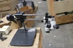 Omano.com Microscope With Boom Stand. Fixed Price $350.00.