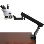 Amscope 7X-45X Trinocular Zoom Stereo Microscope +articulating Arm W Clamp+light. Fixed Price $705.99.