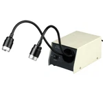 Amscope 14-LED Dual Gooseneck Microscope Lights LED-14M. Fixed Price $117.99.