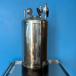 Alloy Products 30L 316L Skirt Pharmaceutical/hygienic Vessel Pressure Tank. Fixed Price $1495.00.