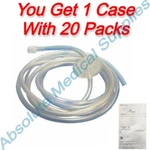 *20-PACKS* Deroyal Laparoscopic Insufflation Tubing Econo 0.1 Micron V28-0207. Fixed Price $179.99.